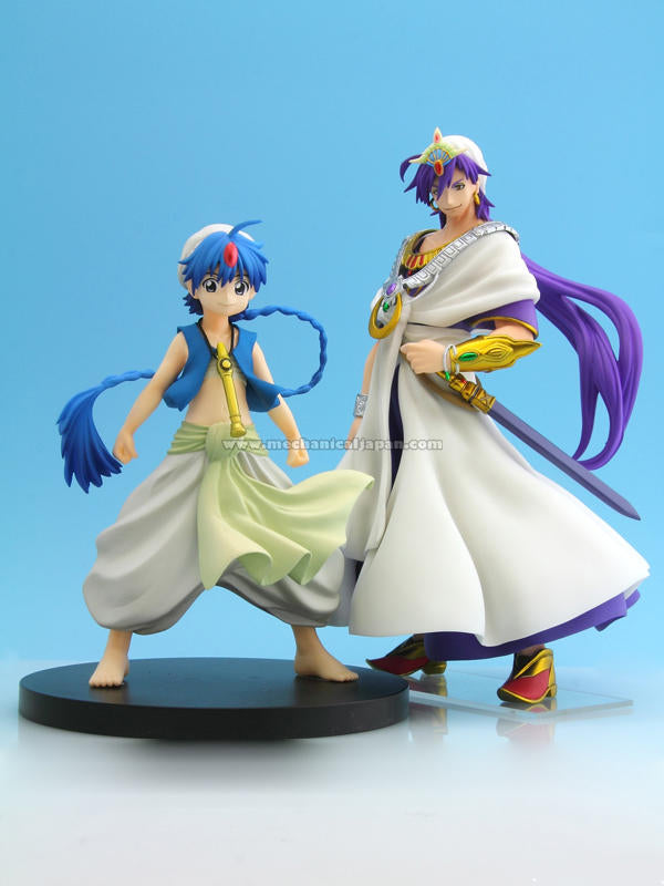 Open Box Magi the labyrinth of magic Sinbad figure by banpresto