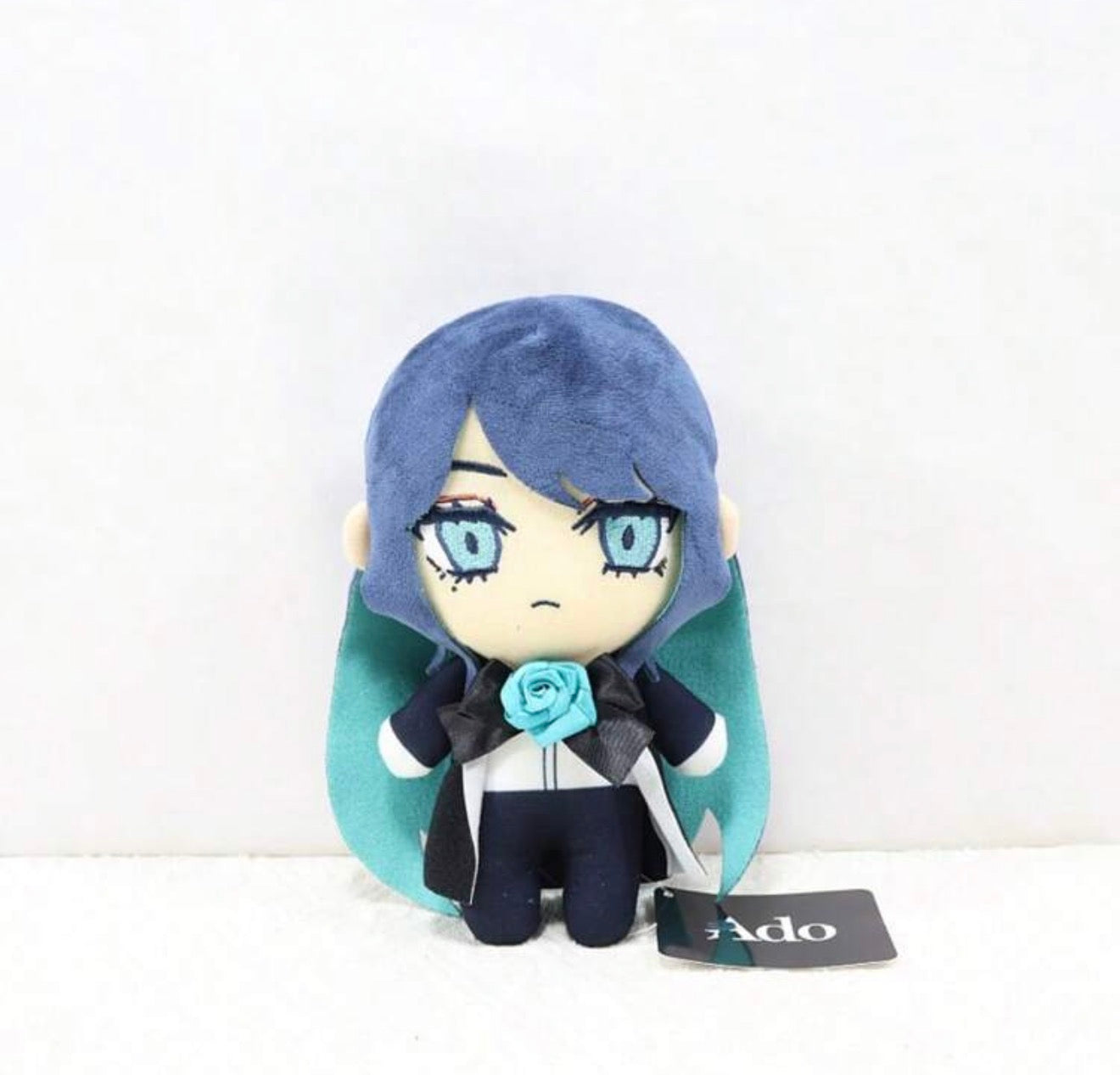 Ado Blue Rose Plush Doll