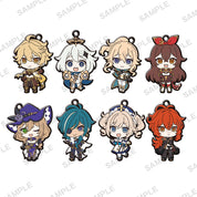 Genshin Impact Official Rubber Keychain Mascot Gashapon Strap Vol.1