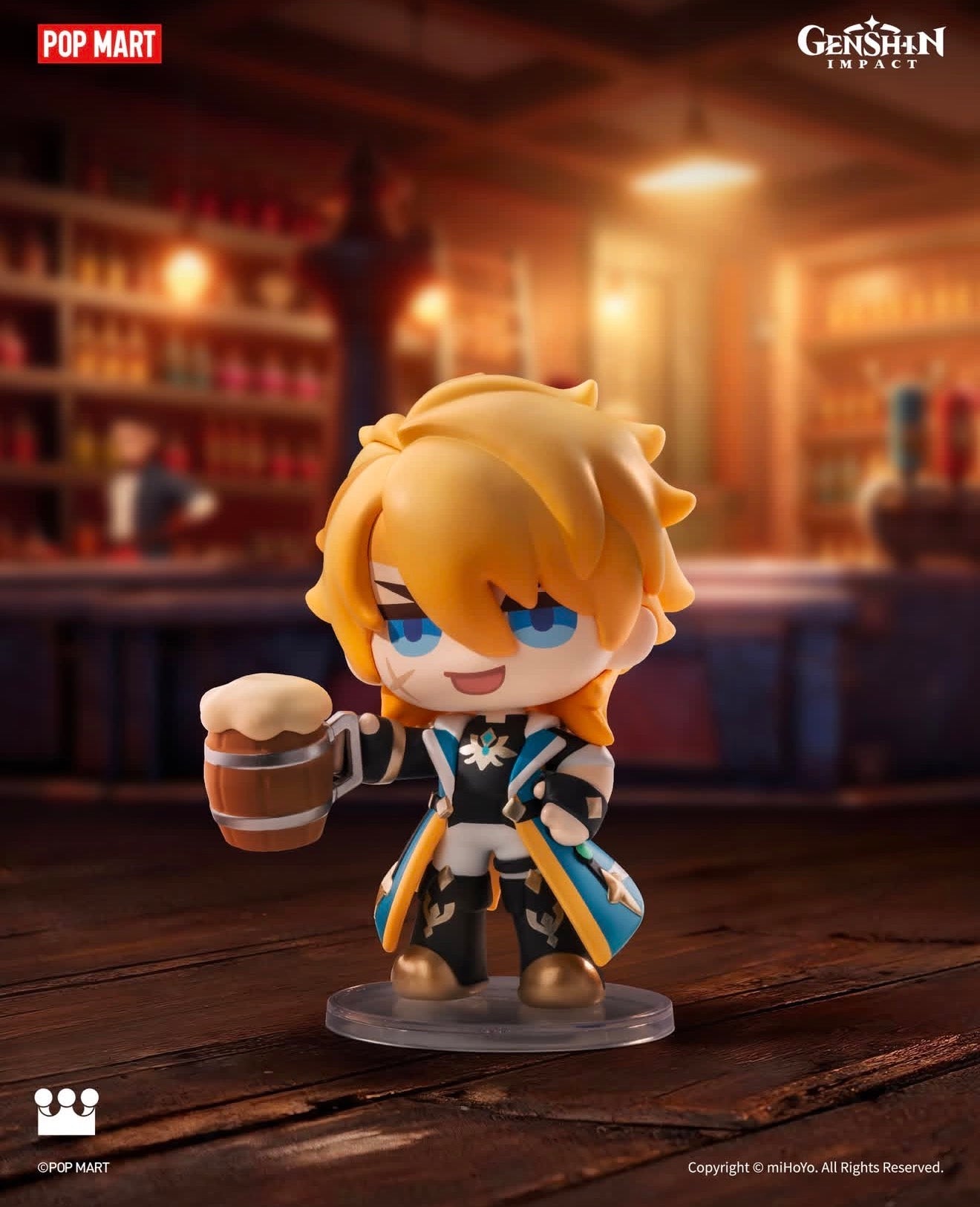 Popmart X Genshin Impact The Adventure Continues Gathering Chibis Figure Blind Box