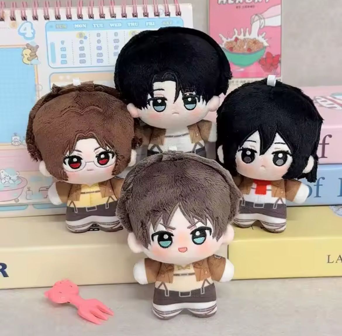 Attack On Titan Levi Plush Keychain