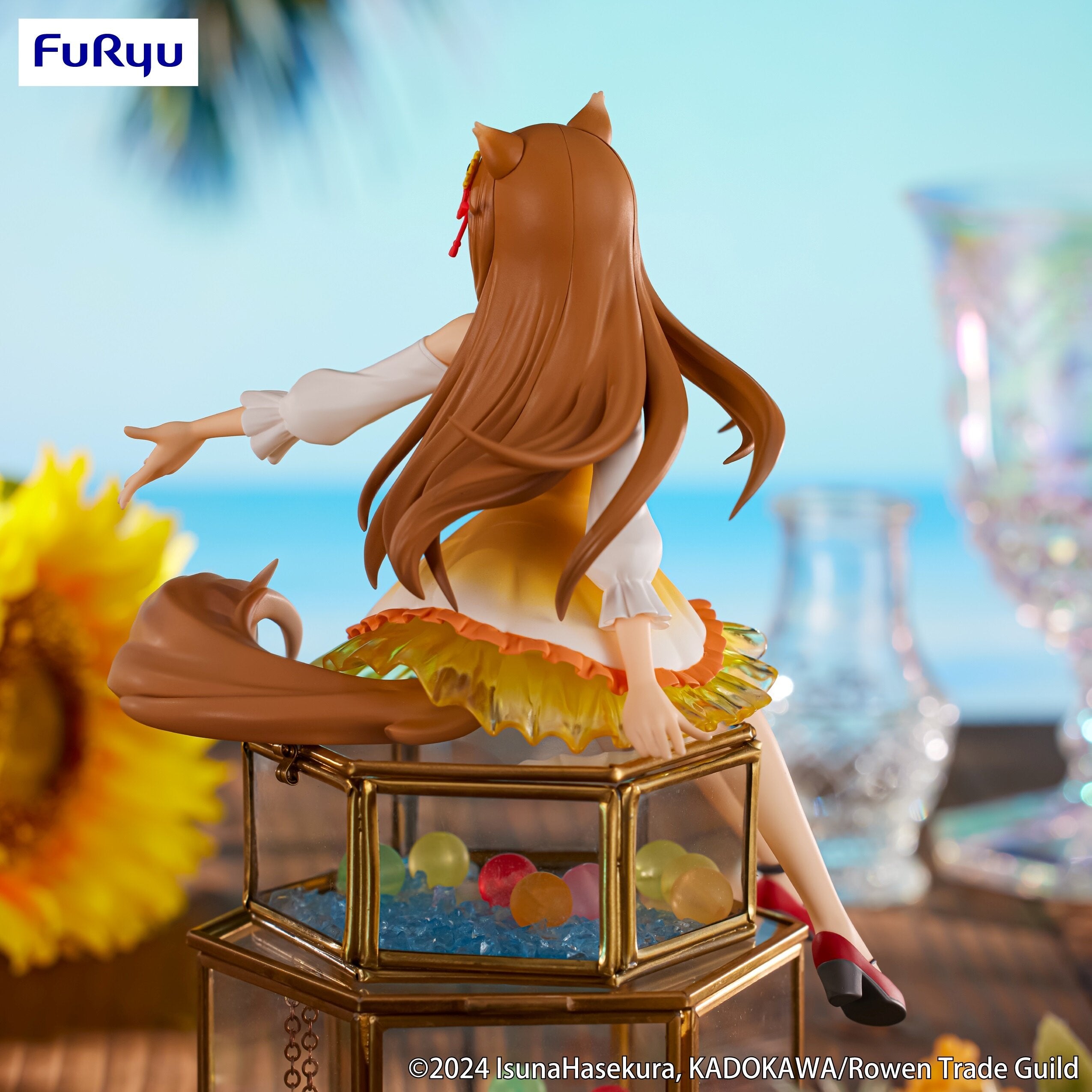 Spice and Wolf Holo Noodle Stopper Figure by Furyu