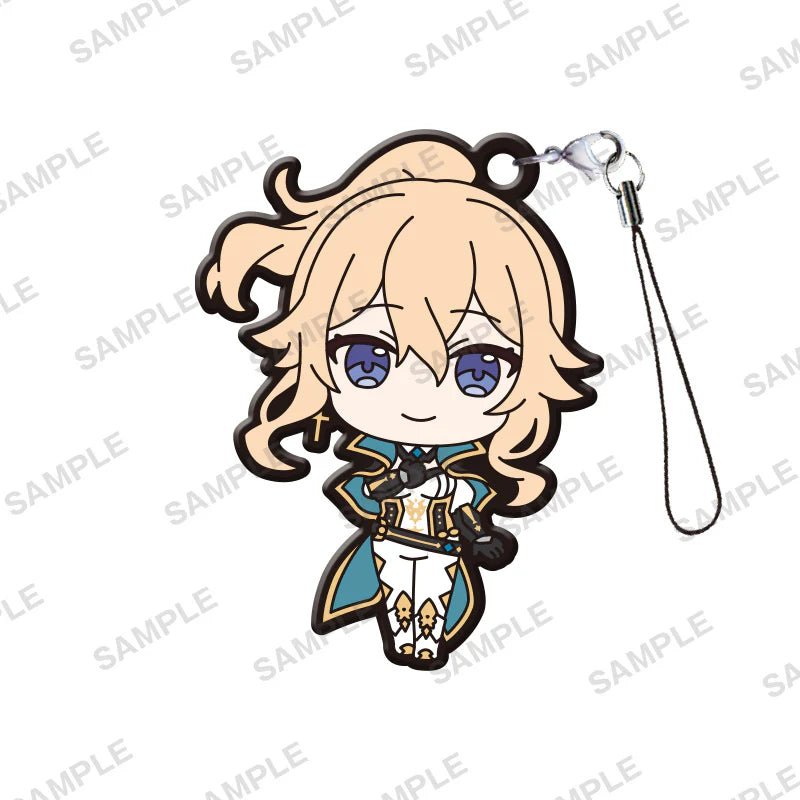 Genshin Impact Official Rubber Keychain Mascot Gashapon Strap Vol.1