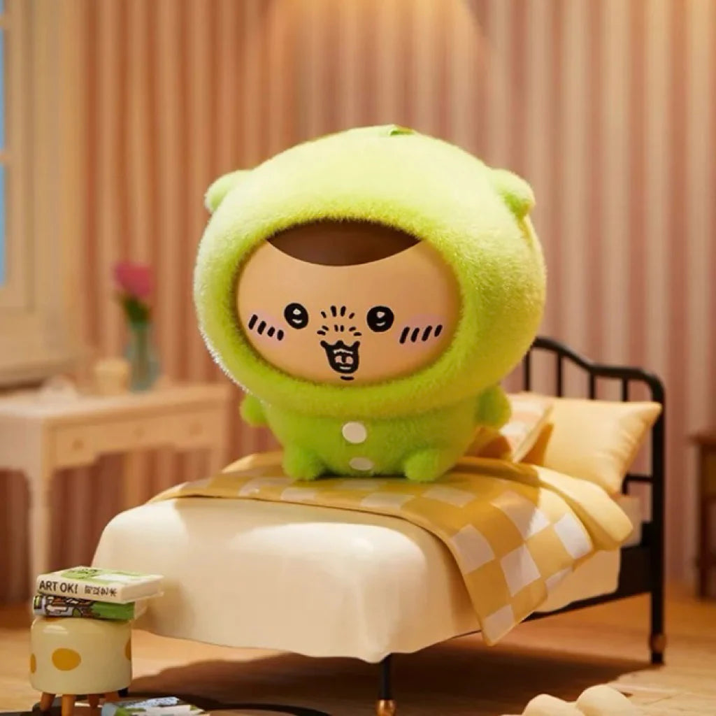 Chiikawa Pajamas Face Changing Pendant Blind Box By Miniso
