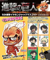 Attack on Titan Chimi Attack Earphone Jack Mascot RARE