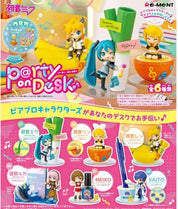 Vocaloid Party On Desk Blind Box Figures by Re-ment