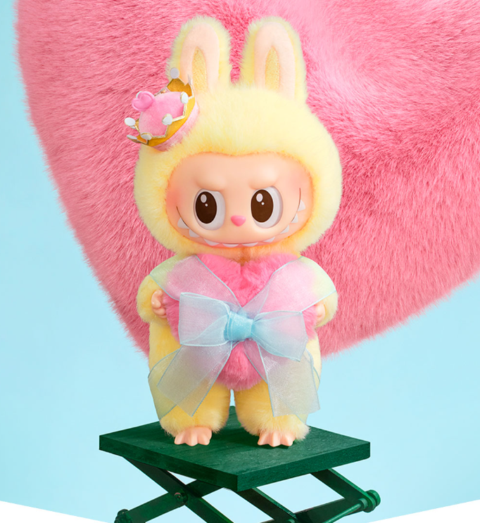 Pop Mart The Monsters Labubu Let’s Checkmate Vinyl Plush Keychain Collector Edition
