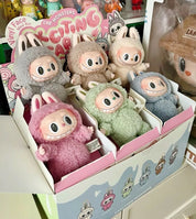 The Monsters Labubu Exciting Macaron Blind Box Plush Keychain By Pop Mart