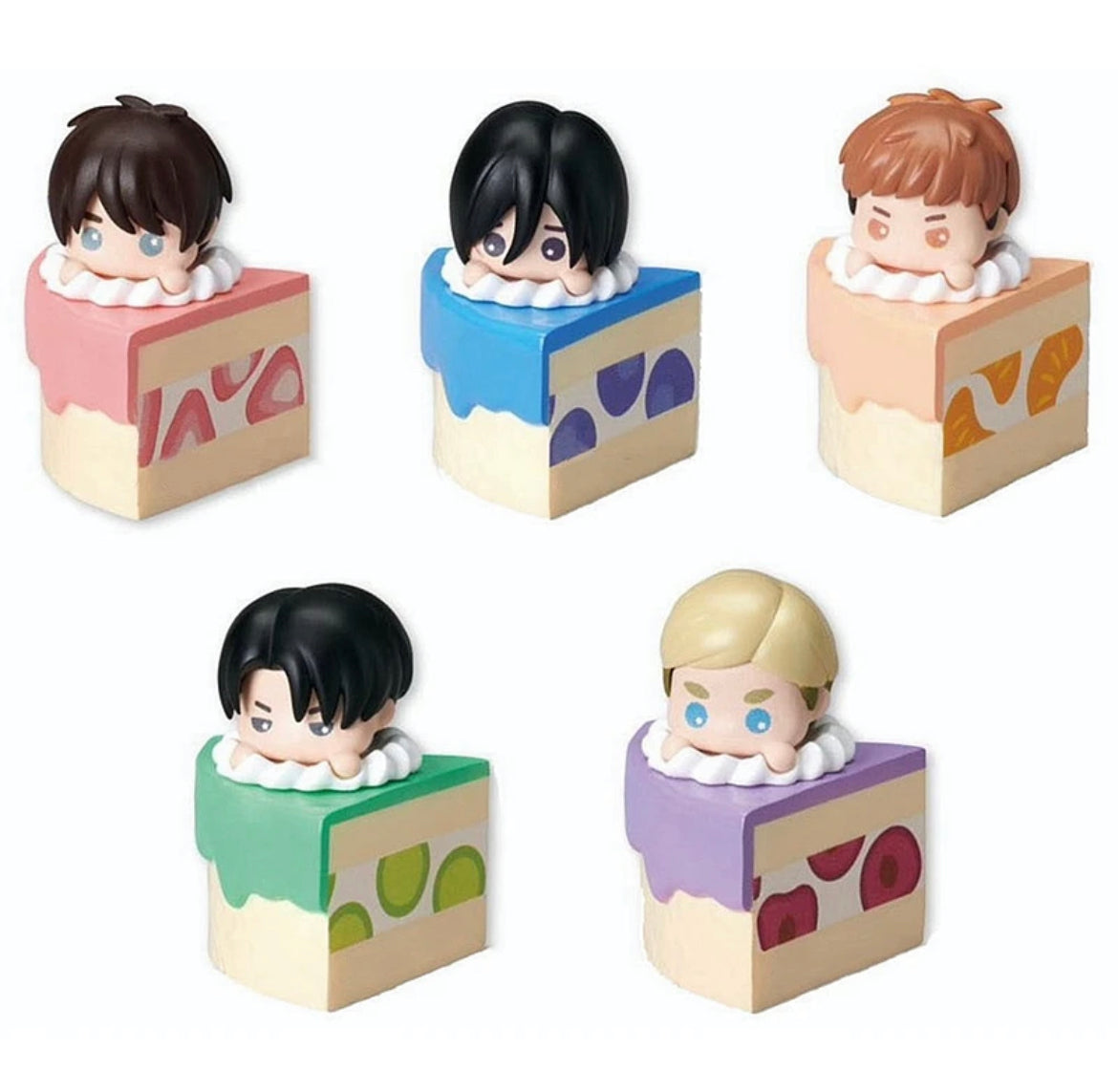 Attack On Titan Cake Gachapon Series