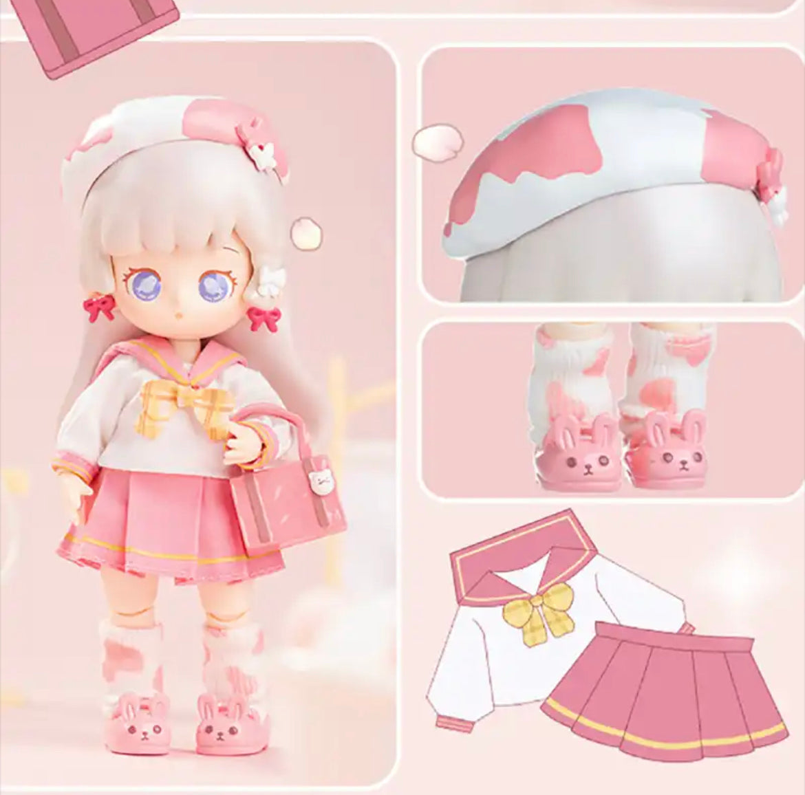 BJD: Pastel Blossoms Dolls Blind boxes