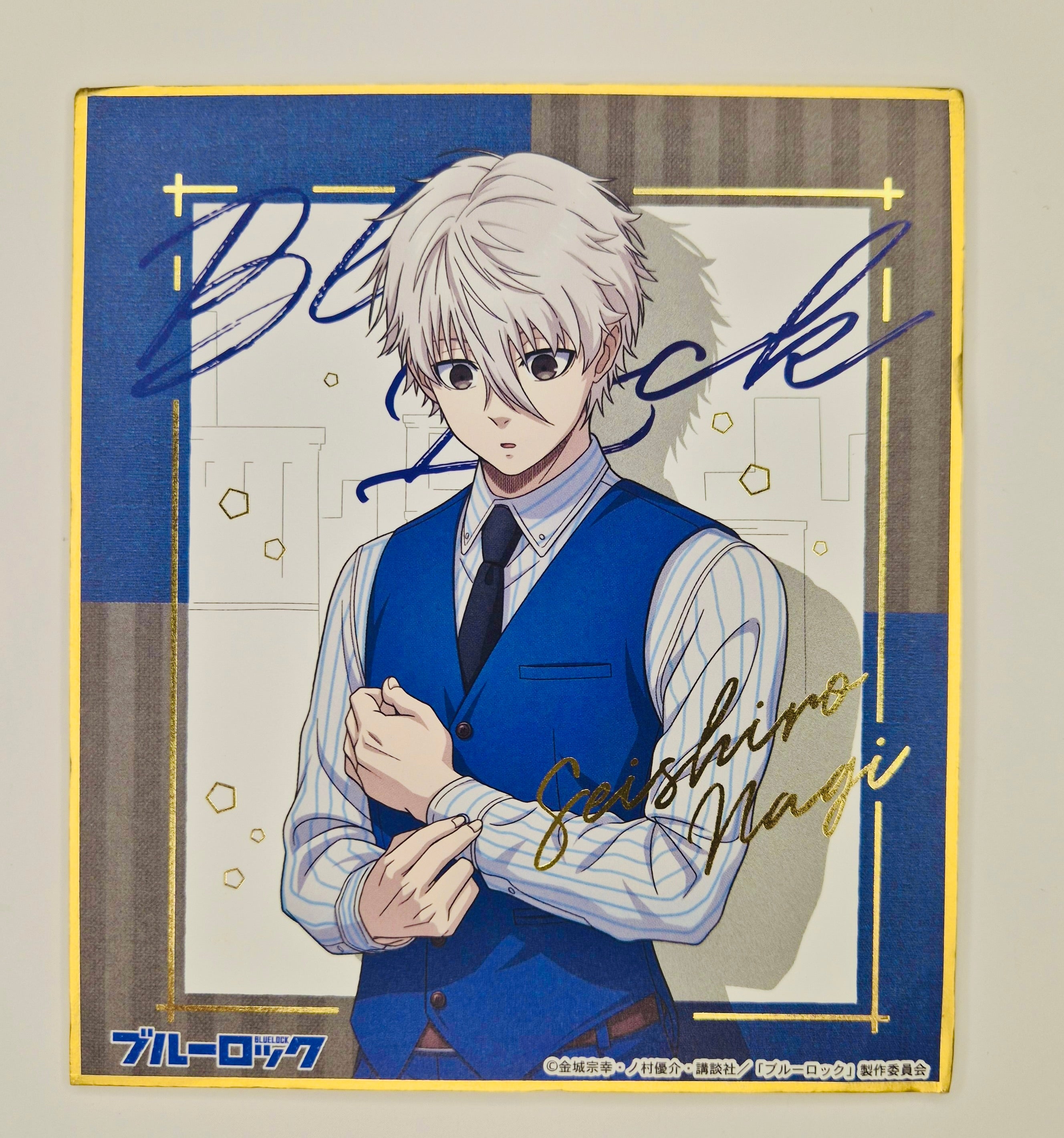 Blue Luck Nagi Collector Shikishi JP