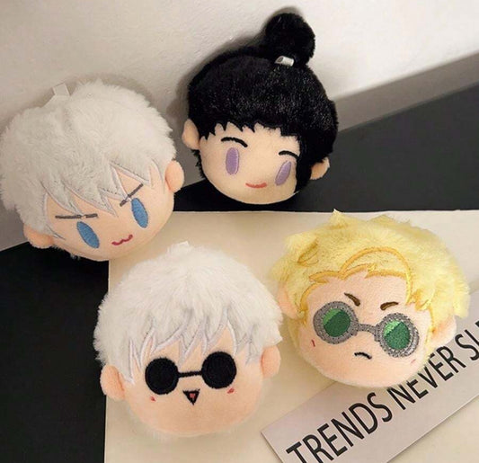 Jujutsu Kaisen Gojo Geto Nanami Mini Plush Keychains