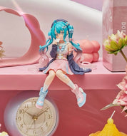 Vocaloid Hatsune Miku Noodle Stopper Figure Koisuru Sailor Suit Gray Ver. By Furyu