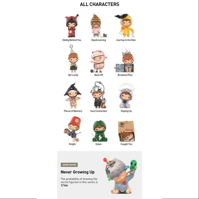 Hirono The Echo Blind Box Figures by Popmart