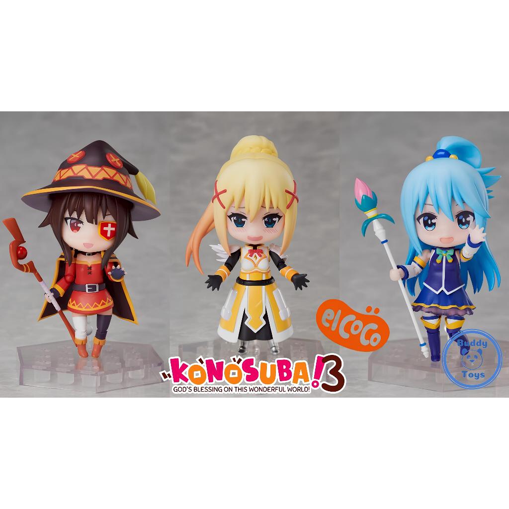 NO BOX KonoSuba Aqua DFORM+ Deformed Action Figure