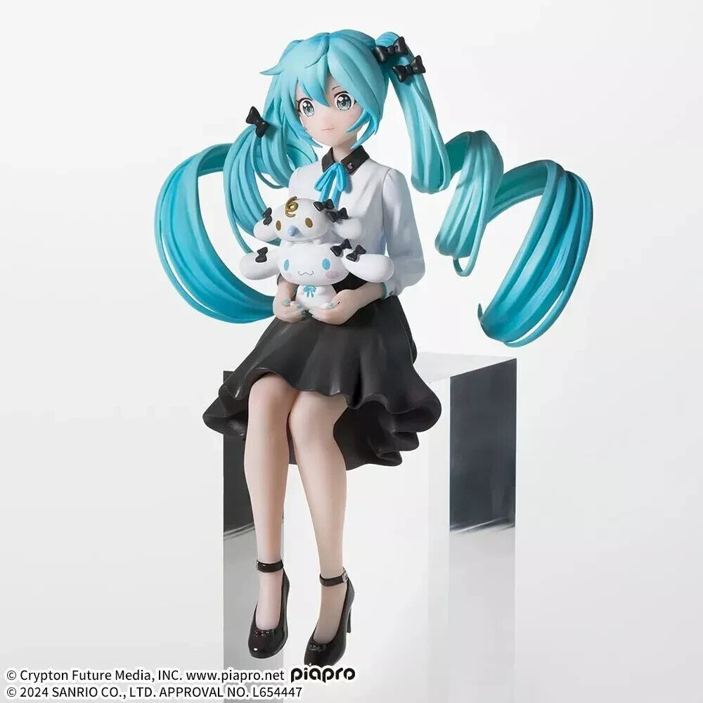 Vocaloid Hatsune Miku x Cinnamoroll Osumashi Ver. Figure by SEGA