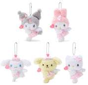 Sanrio Pink Dreaming Angel Cupid Plush keychains