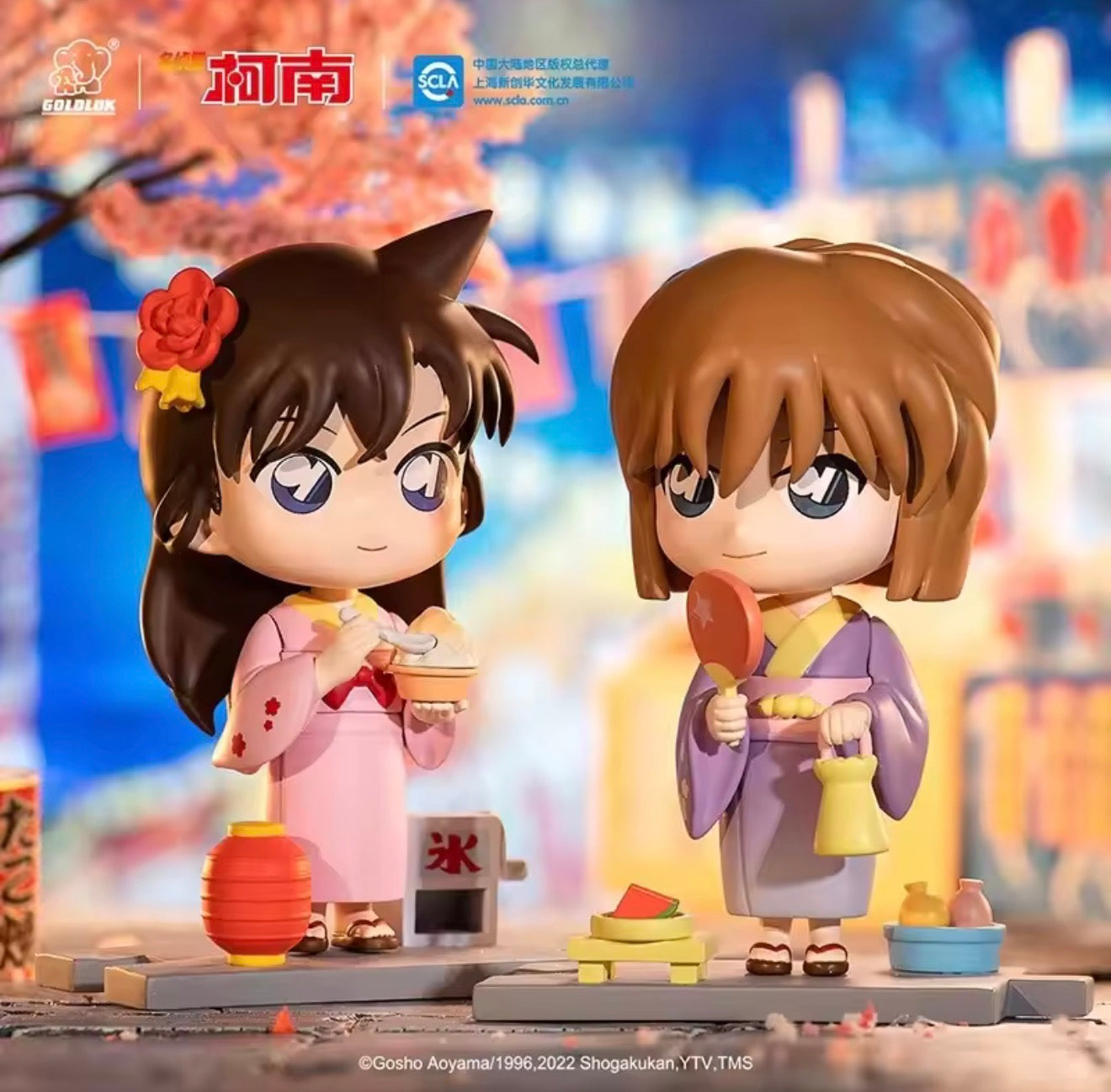 Detective Conan Festival Blind Box Figures (1 Random Box) Case Closed Ran Shinichi Conan Akai Haibara