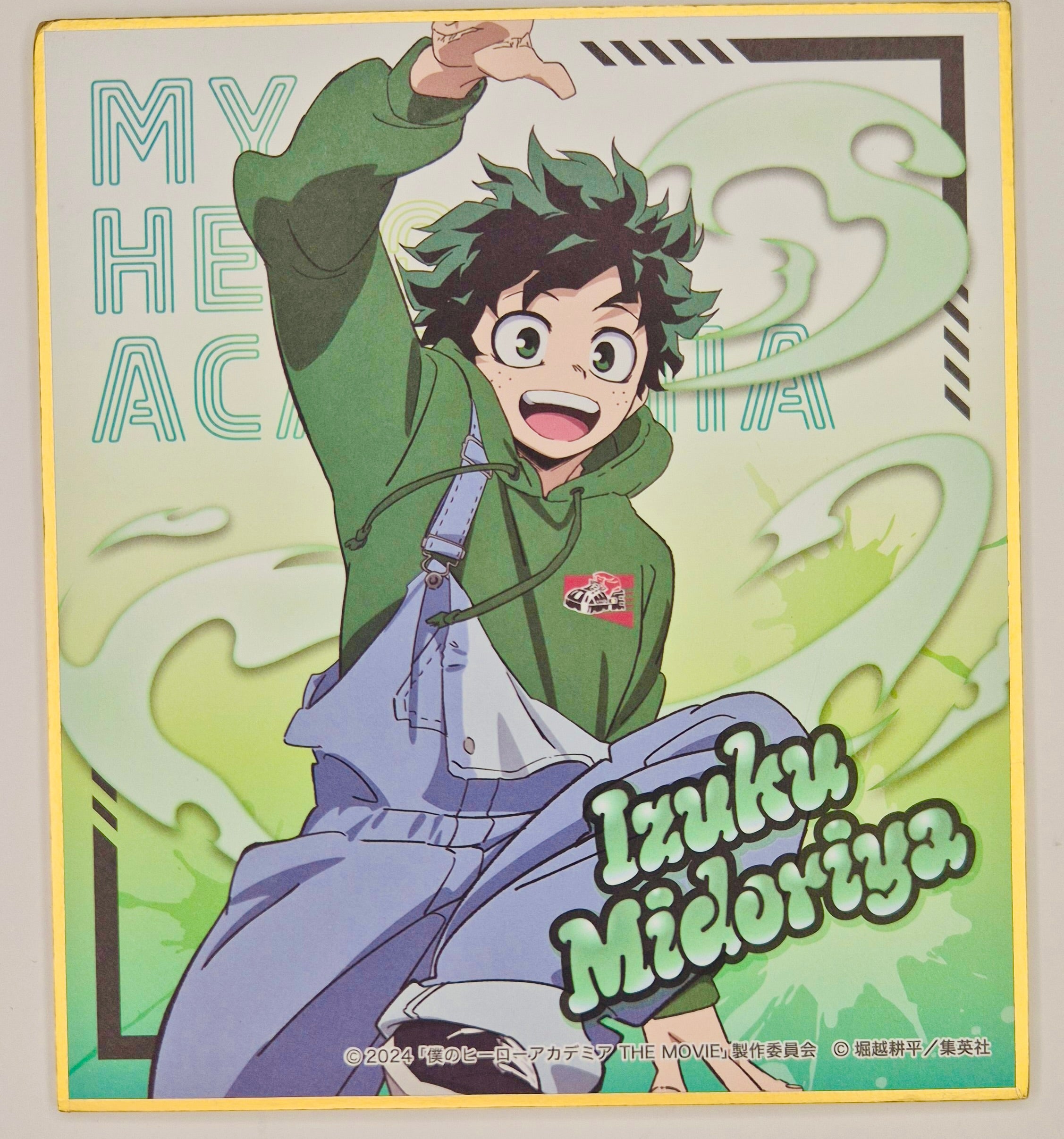 My Hero Academia Midoriya Shikishi Board JP