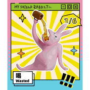 My Friend Pink Rabbit Abstract Mini Series Blind Box