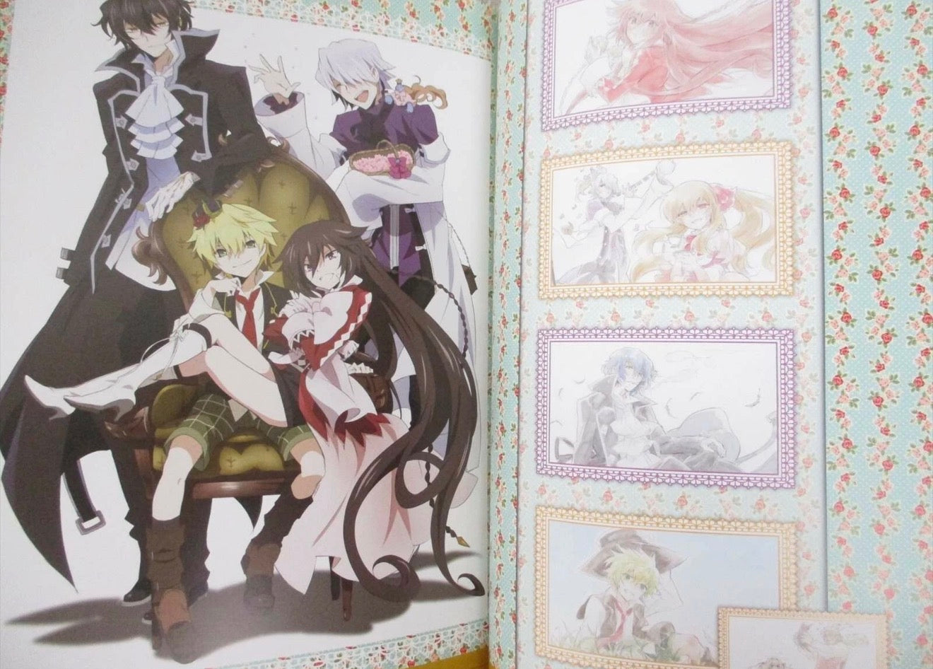 Pandora Hearts Official Anime Guidebook JP Rare