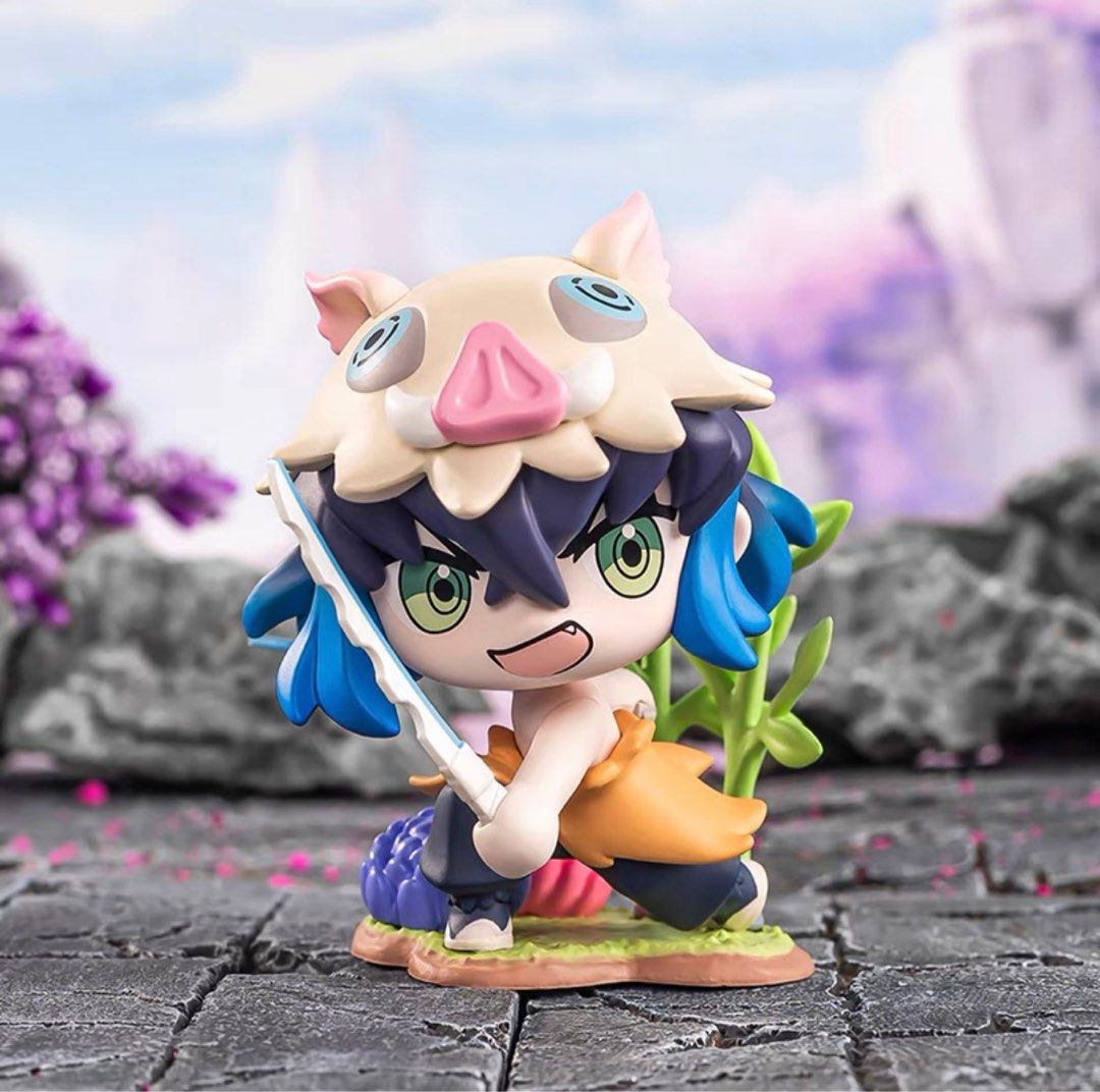 Demon Slayer Flowers Series Blind Box Figures by Popmart