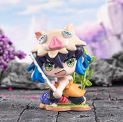 Demon Slayer Flowers Series Blind Box Figures by Popmart