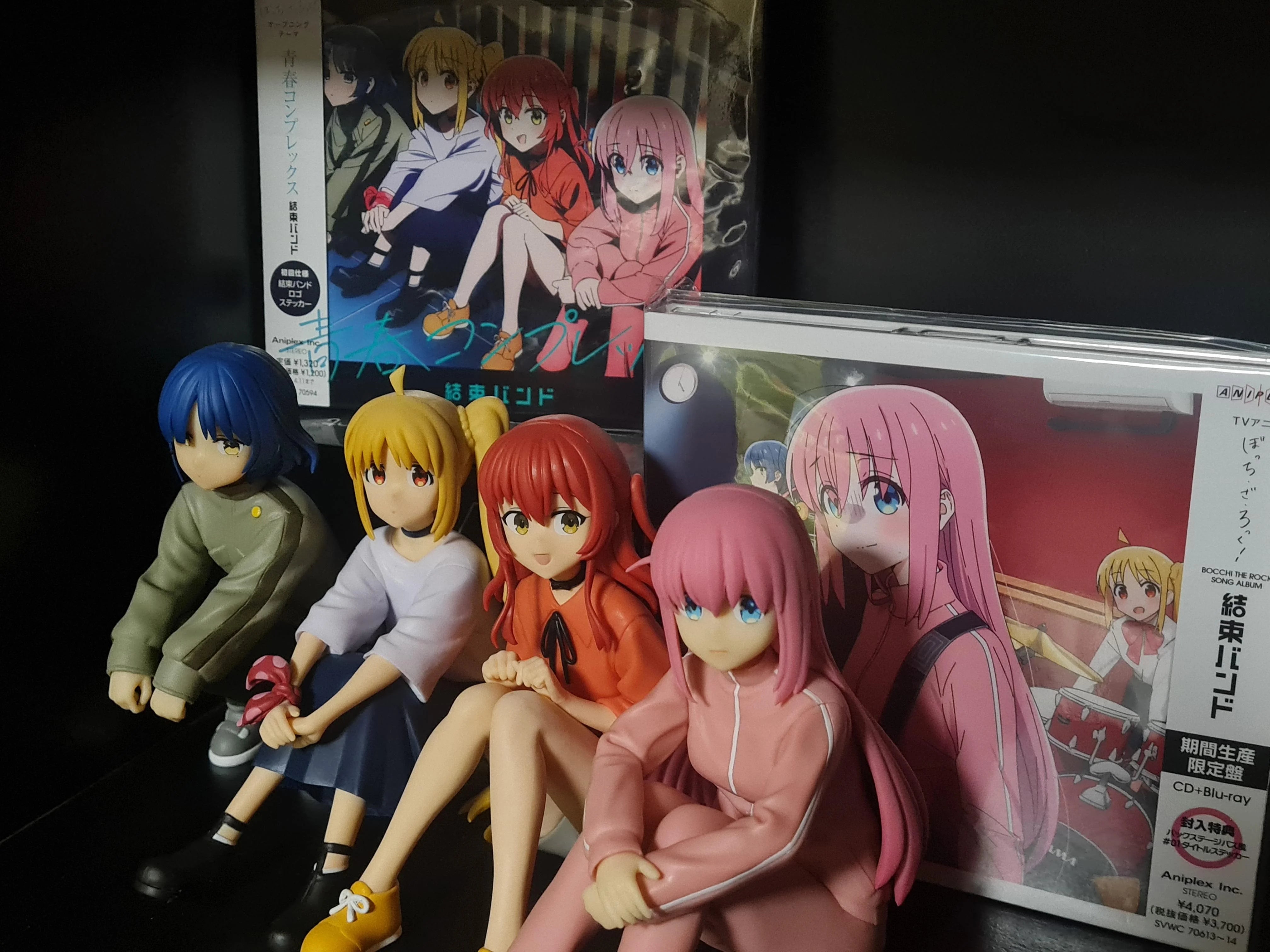 Bocchi The Rock Figure Set Seishun Complex 4 Figures Complete Sealed