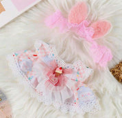 Plush Doll Clothes fits Labubu/skullpanda/lila etc