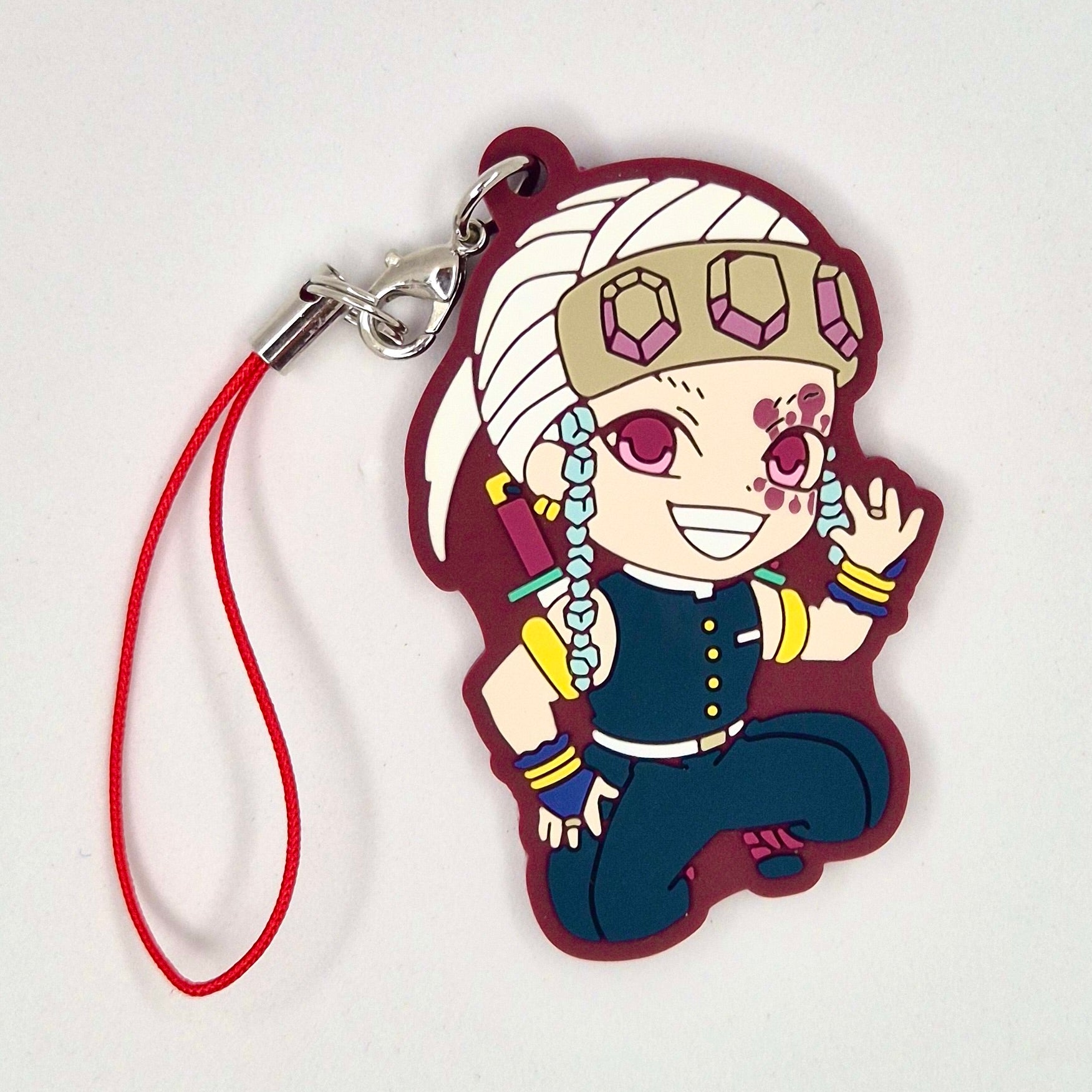 Demon Slayer Official Tengen Uzui Rubber Keychain