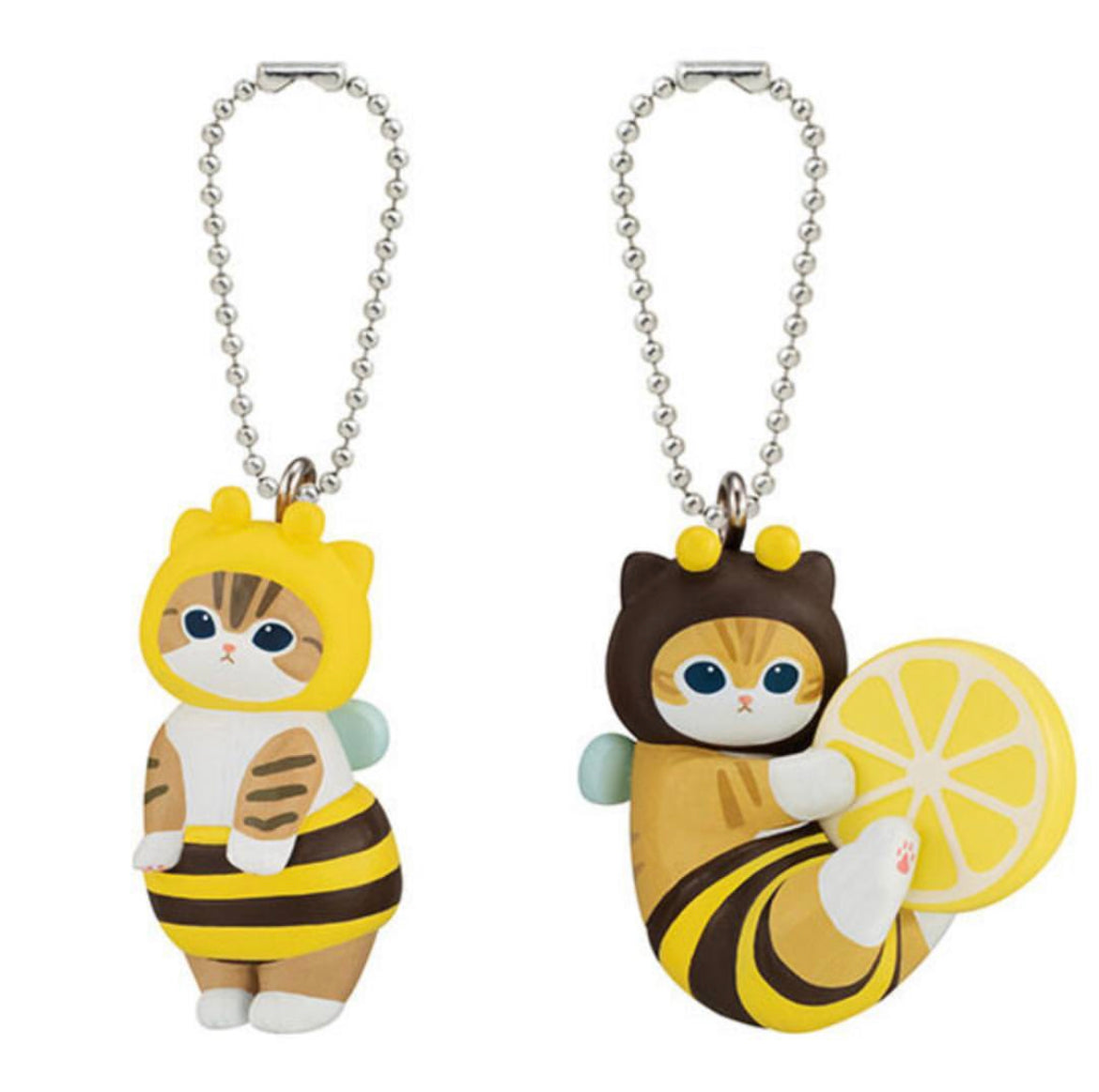 Mofusand Bee Gachapon Keychain Figure
