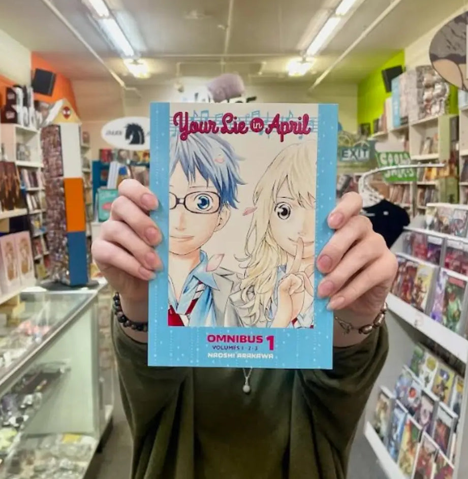 Your Lie in April Complete 1-4 Omnibus Editions English