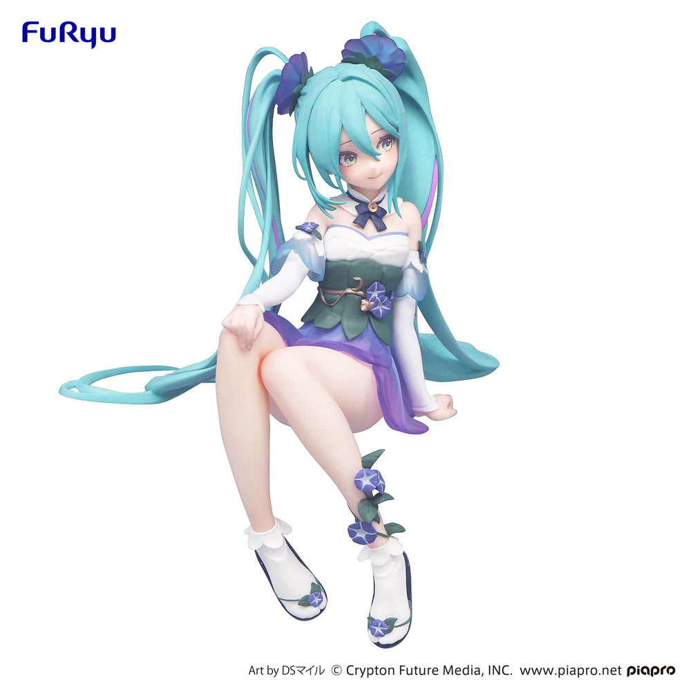 Vocaloid Hatsune Miku Flower Fairy Morning Glory Noodle Stopper figure by Furyu