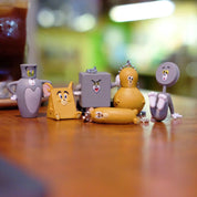 Tom and Jerry Funny Arts Gashapon Keychain