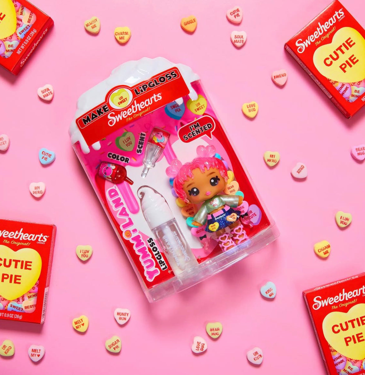 Yummiland x Sweethearts Collection Lily Hearts Lip Gloss Doll Valentine Special