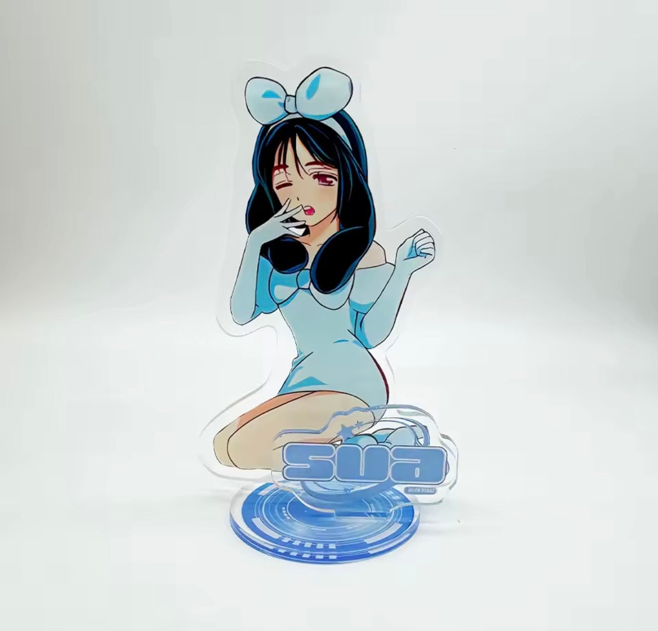 Alien Stage Bunny Themed Acrylic Stands