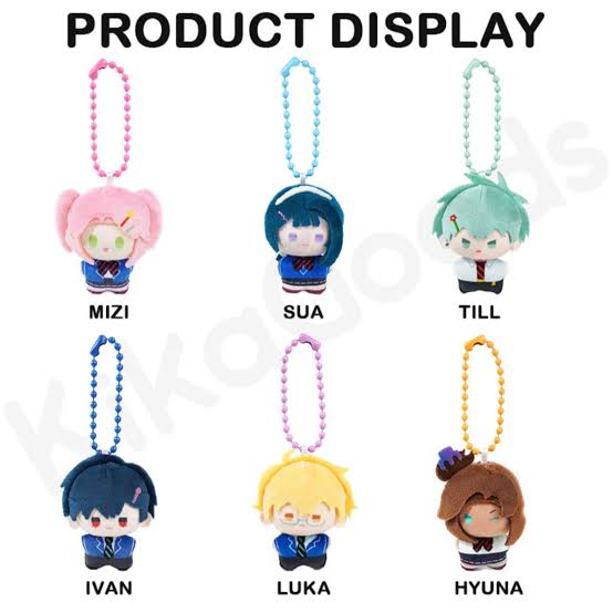 Alien Stage Anakt Arts High School AAHS Mini Plush Keychain Blind Bag (1 random)