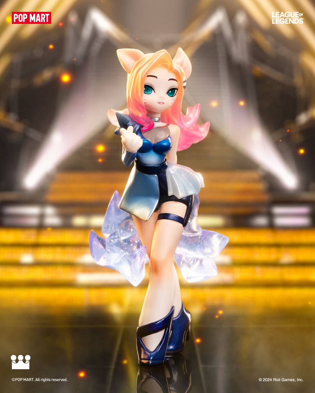 League of Legends K/DA ALL OUT Series Figures by Pop Mart