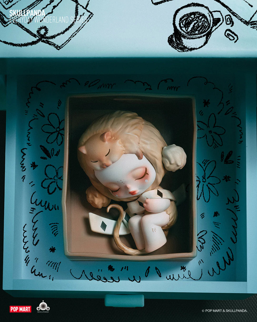 Skullpanda Everyday Wonderland Blind Box figures by Popmart