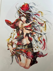 Adekan Illustration works by Tsukiji Nao 2010-2012