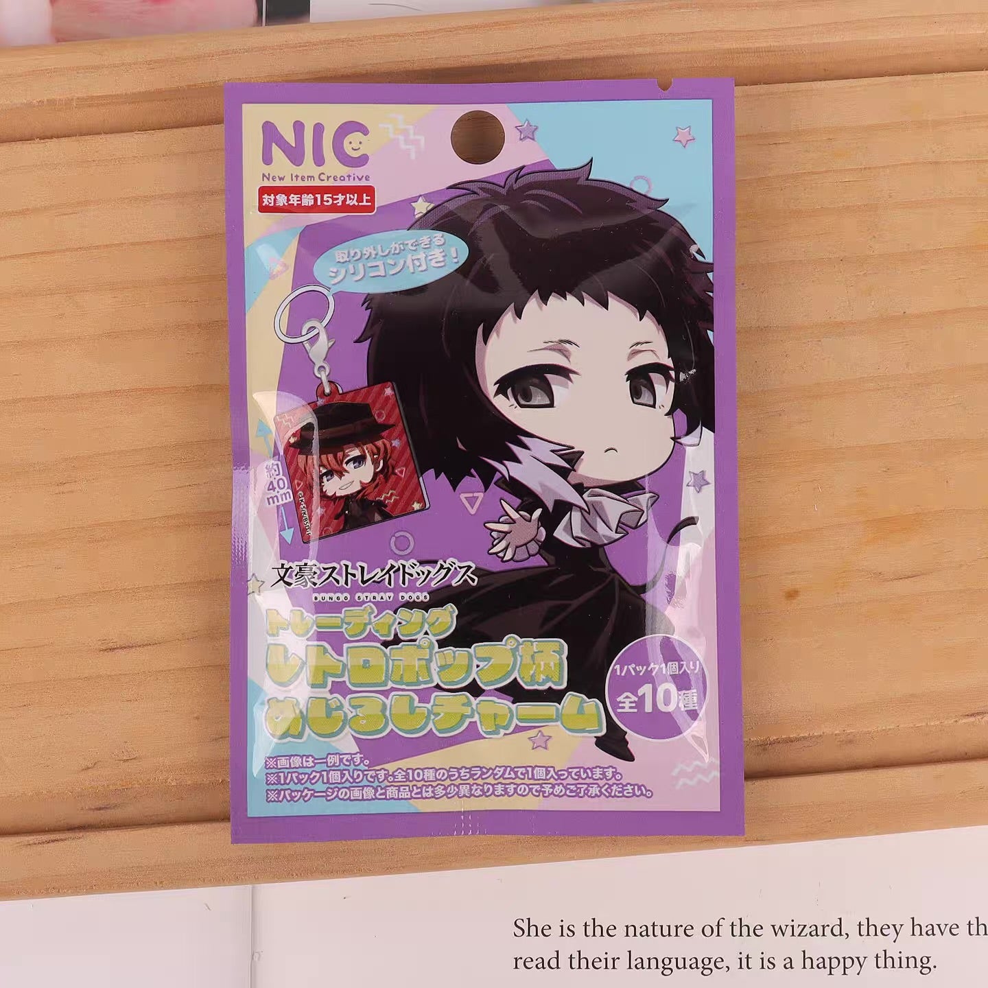 Bungo Stray Dogs Acrylic Keychain Blind Bag Gashapon Vol.2 (1 Random Keychain)