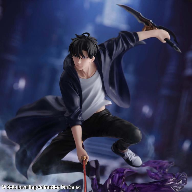 Solo Leveling Sung Jinwoo figure by Bandai