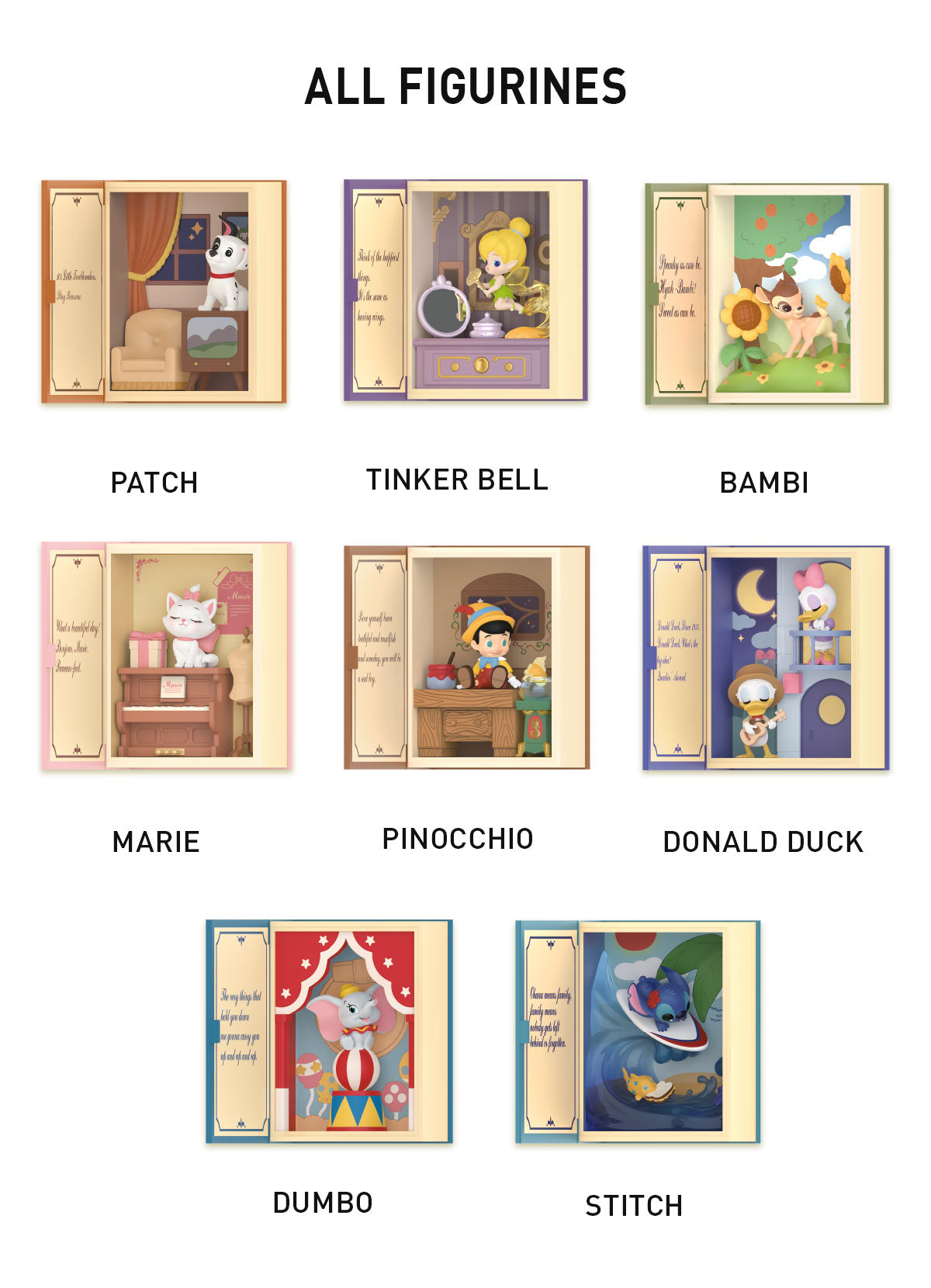 Disney Classics Book Figures Blind Box by Popmart