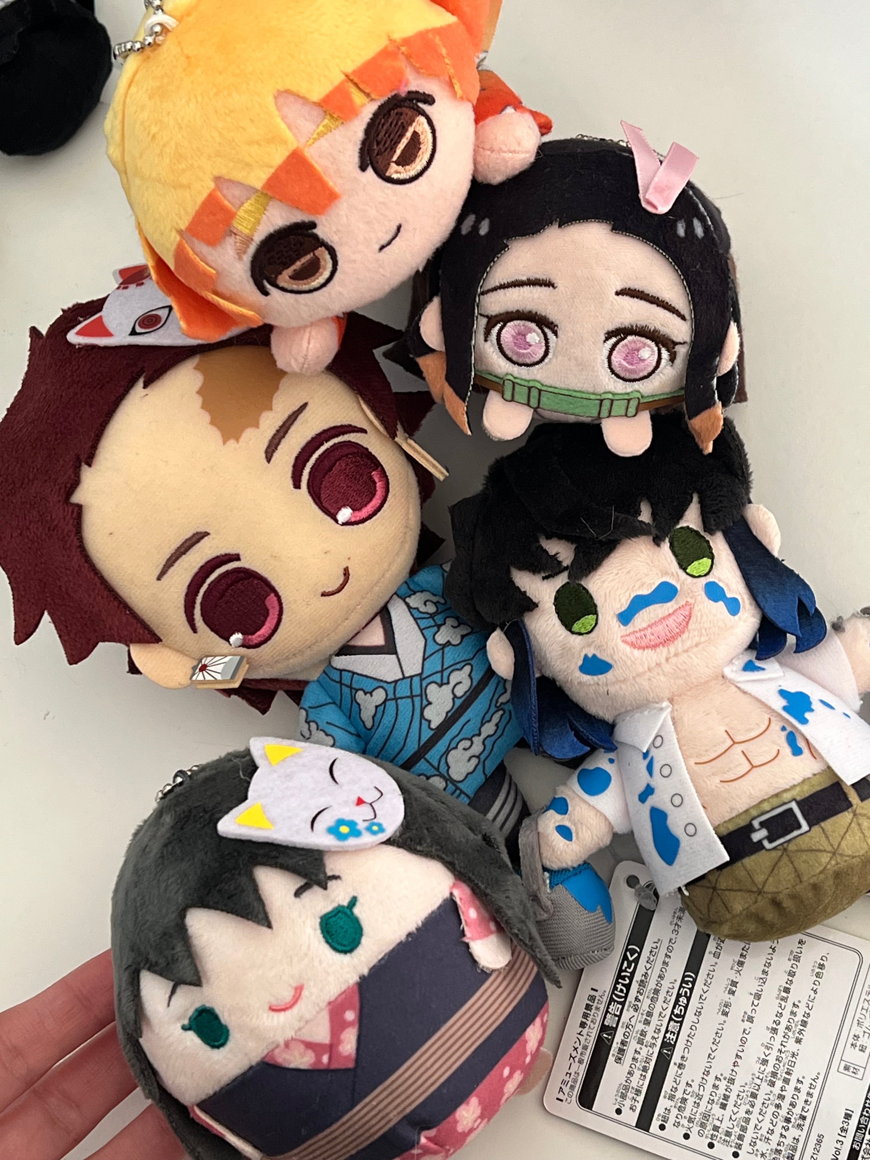Demon Slayer 5 Plushies Set