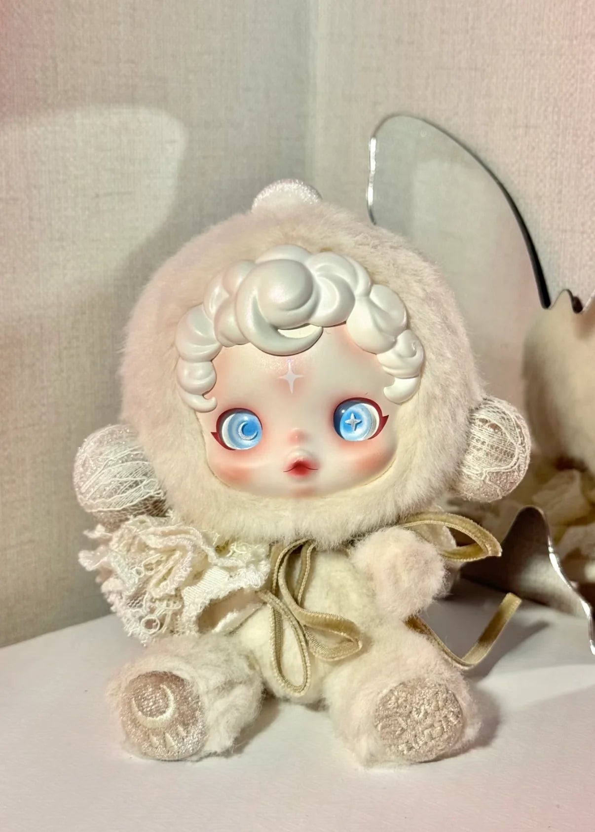 POP MART Skullpanda Gentle Edge Limited Edition Plush Doll Keychain