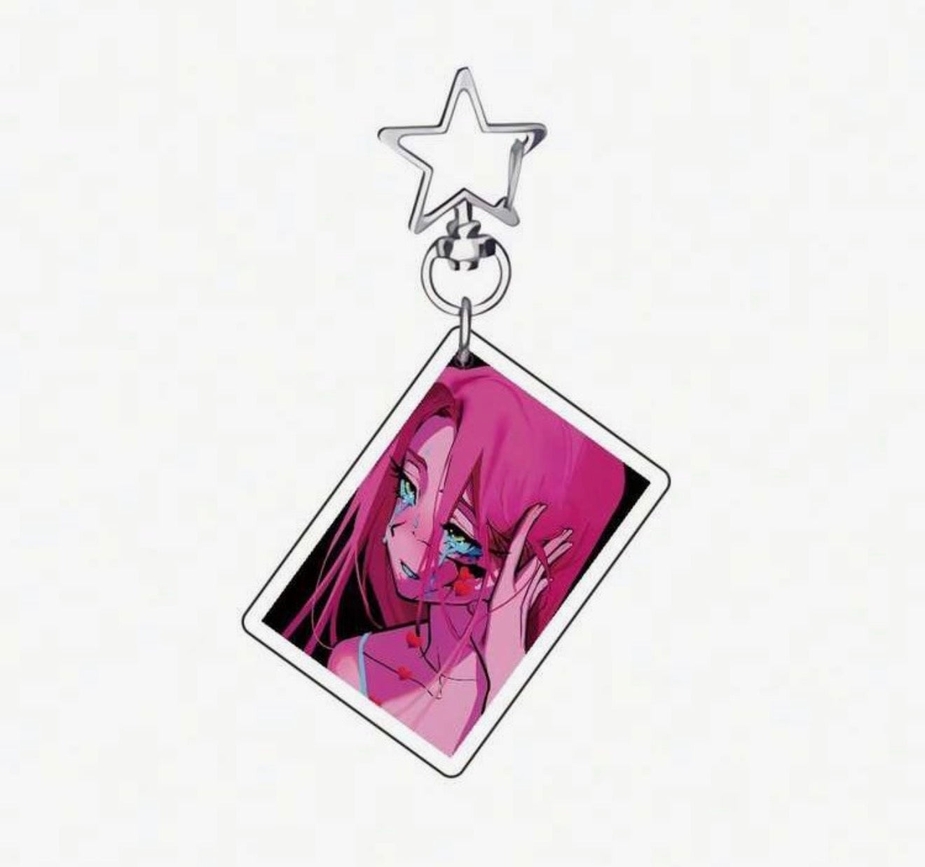 Alien Stage Hearts Mizi Acrylic Keychain