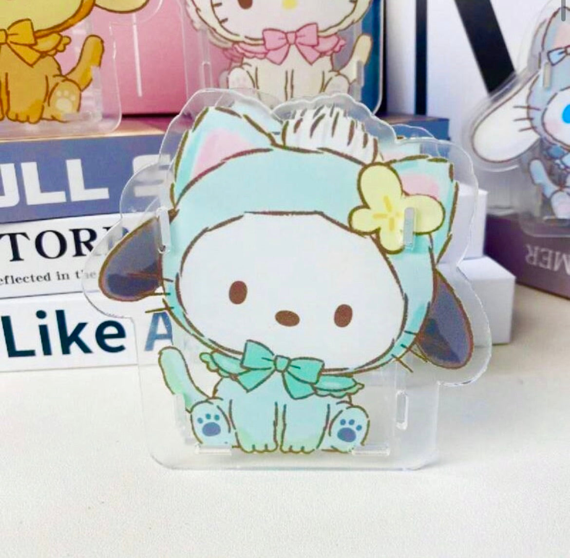 Sanrio Pochacco Acrylic Pencil Holder Stand