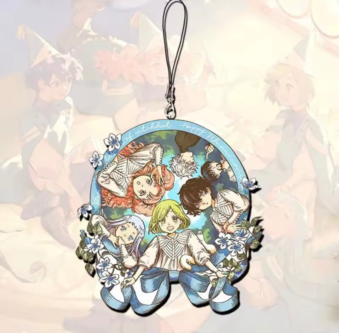 Witch Hat Atelier Keychain Coco Tetia Agott Richeh Qifrey Olruggio