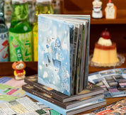 Aesthetic y2k retro Winter Themed Collage Sticker Cutout Book 40 pages/book