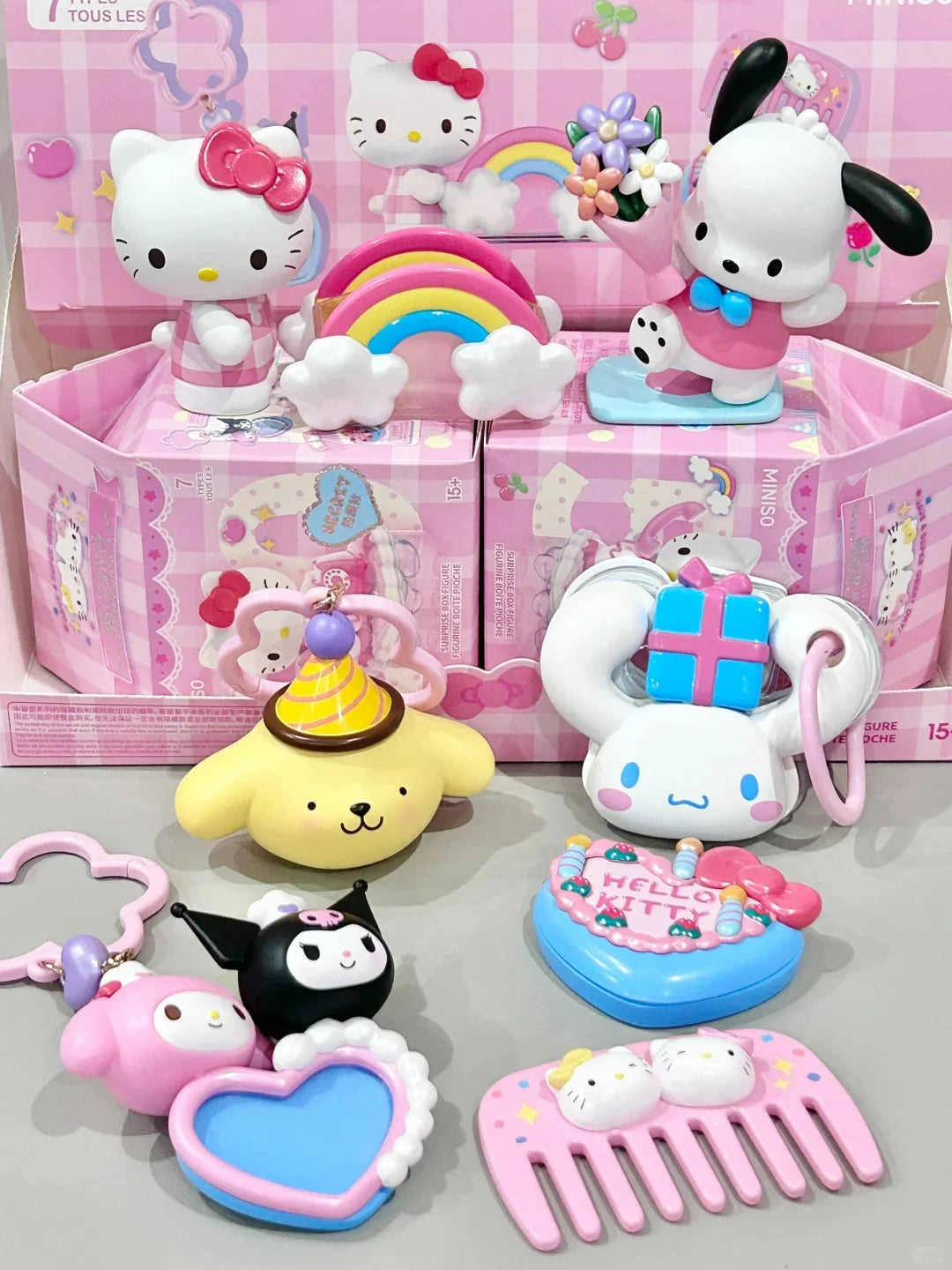 Sanrio Hello kitty & 50th Anniversary Blind Box Figures by Miniso